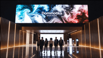 painel de led comercial shopping escritorios