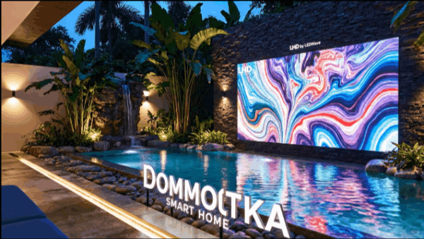 painel de led residencial tv de led